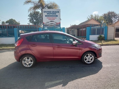 Ford Fiesta 1.4 Ambiente, meroon with 73000km, for sale!