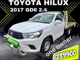 2017 Toyota Hilux GD6 2.4 Flatdeck