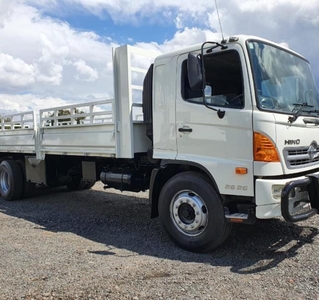Used 2014 HINO 500 2626 TAG AXLE DROPSIDE for sale