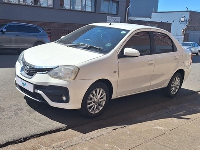 Used Toyota Etios 1.5 Petrol for sale in Kwazulu Natal