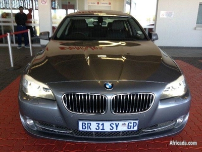 2012 BMW 5-SERIES 5 Series Sedan Grey