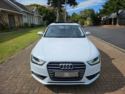 White Audi with 165000km available now!