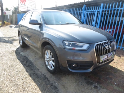 2014 Audi Q3 2.0 TDI Quattro S Tronic 130kW, Grey with 89000km available now!