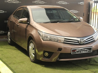 2014 Toyota Corolla 1.6 Esteem For Sale