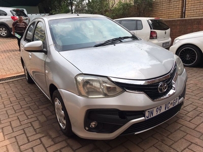 2016 Toyota Etios 1.5 Xi 5-Door, Silver with 87000km available now!