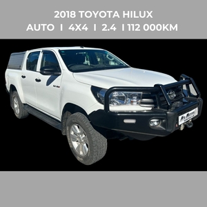 2018 Toyota Hilux 2.4GD-6 Double Cab 4x4 SRX Auto For Sale