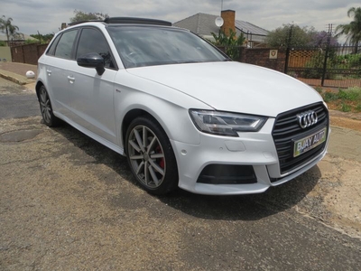 2020 Audi A3 Sportback MY21 35 TFSI S Line Tiptronic, White with 128000km available now!