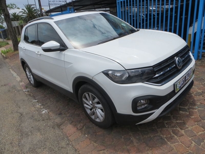 2020 Volkswagen T-Cross MY21 1.0 TSI Comfortline, White with 69000km available now!