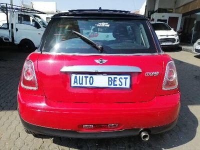 2012 Mini Cooper with Sunroof