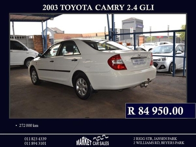 Used Toyota Camry 2.4 GLi for sale in Gauteng