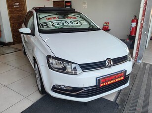 2017 Volkswagen Polo 1.2 TSI Highline WITH 88314 KMS, CALL SINAZO 074 897 3526