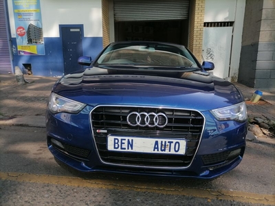 2012 Audi A5 Cabriolet 2.0 TFSI, Blue with 80000km available now!