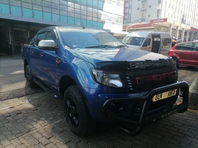 2014 Ford Ranger 2.2 D HP XLS 4x4 D/Cab, Blue with 100000km available now!