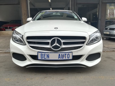 2015 Mercedes-Benz C 220 BlueTEC Exclusive, White with 68000km available now!