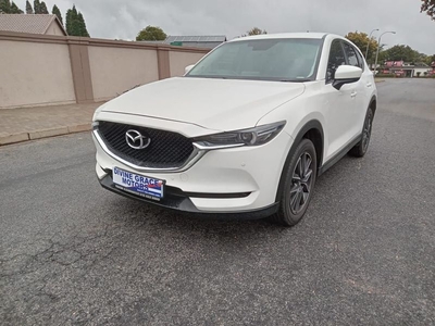 Mazda CX-5 2.2 DE Active 4x2 AT, White with 14000km, for sale!