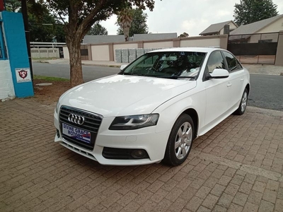 White Audi A4 1.8 T with 105000km available now!