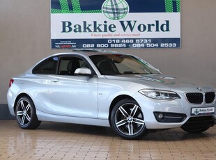 2015 BMW 2 Series 220d Coupe Sport Auto For Sale