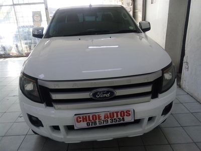 2013 FORD RANGER 3.2 EXTRA CAB MANUAL/DIESEL/WHITE