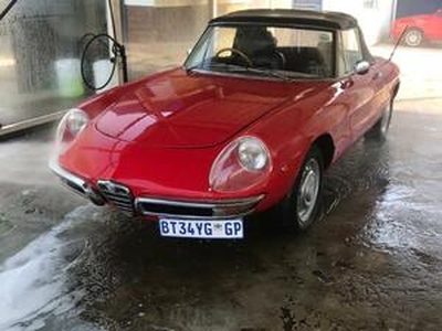 Alfa Romeo Spider 1969, Manual, 2 litres - Johannesburg