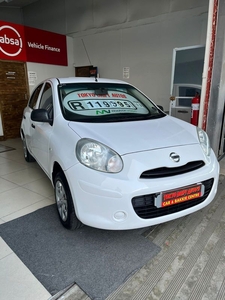 2013 Nissan Micra 1.2 Acenta with 148817kms at CALL RICKY 060 928 6209