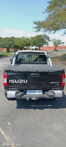 Black Isuzu double cab