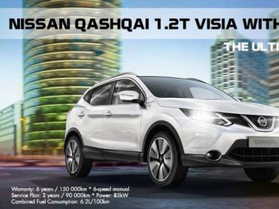 Brand new Nissan Qashqai Promotional pricing