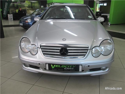 Mercedes C230K Sports Coupe Silver