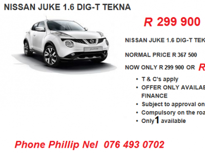 Nissan specials ONLY