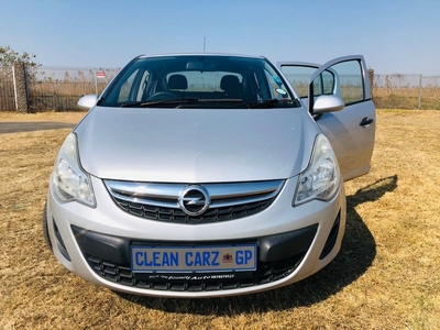 2012 Opel Corsa 1.4 Essentia 5-Door, Silver with 122000km available now!