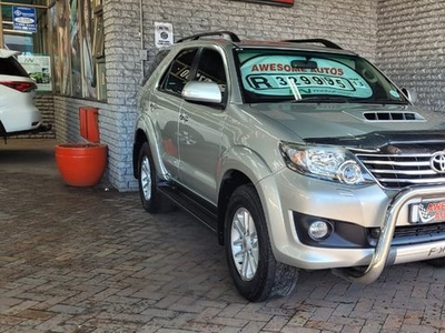 2013 Toyota Fortuner 3.0 D-4D R/B A/T WITH 229640 KMS,AT AWESOME AUTOS 021 592 6781