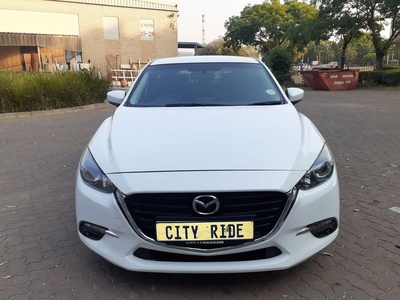 2017 Mazda Mazda3 1.6 Active, White with 58000km available now!