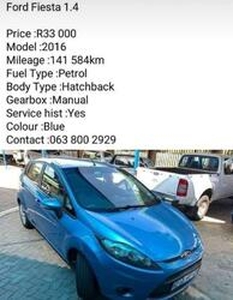 Ford Fiesta 2016, Manual, 1.4 litres - Johannesburg