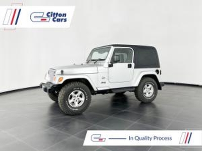 Jeep Wrangler Sahara 4.0 automatic