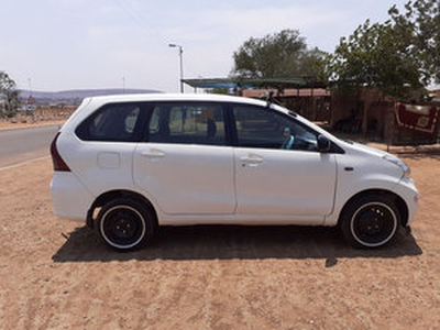 Toyota Avanza 2012, Manual, 1.4 litres - Johannesburg