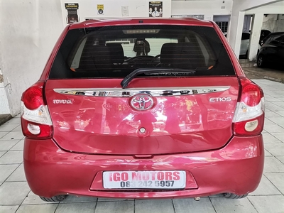 2013 TOYOTA Etios Hatch 1.5Xs manual Mechanically perfect with Sk