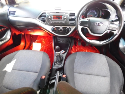 2015 Kia Picanto 1.1 Hatch Manual Cloth Seats, Well Maintained SILVER N
