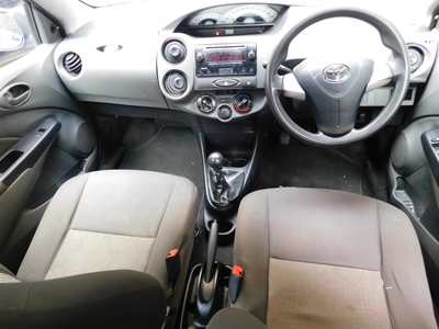 2012 Toyota Etios 1.5 Xs Manual Sedan Cloth Seats, Well Maintained SKYB