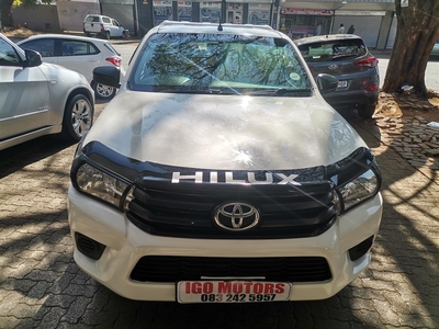 2018 TOYOTA HILUX 2.4GD6 S Cab manual Mechanically perfect with Canopy