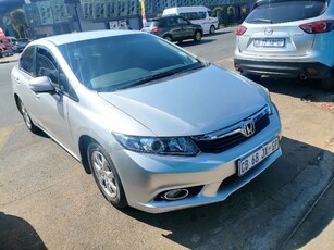 2012 Honda Civic sedan 1.6 Comfort For Sale in Gauteng, Johannesburg