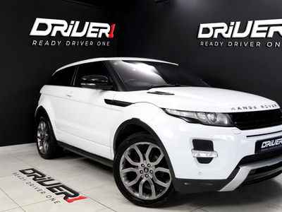 2012 Land Rover Evoque 2.0 Si4 Dynamic Coupe for sale