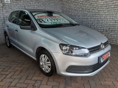 Silver Volkswagen Polo Vivo Hatch 1.4 Trendline with 43250km available now!