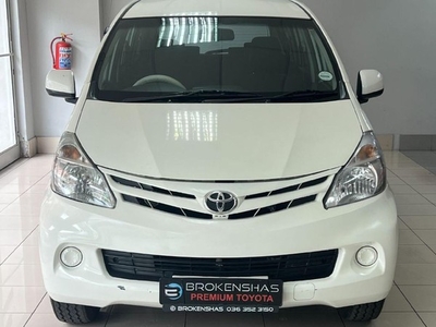 Used Toyota Avanza 1.5 SX for sale in Kwazulu Natal