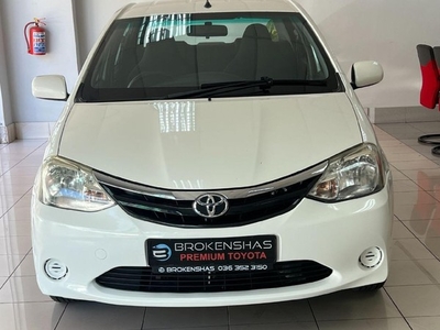 Used Toyota Etios 1.5 Xi for sale in Kwazulu Natal