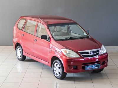 2006 Toyota Avanza 1.3 S For Sale in Gauteng, NIGEL