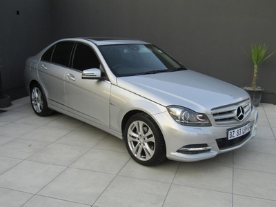 2012 Mercedes-Benz C-Class C180 Avantgarde Auto For Sale