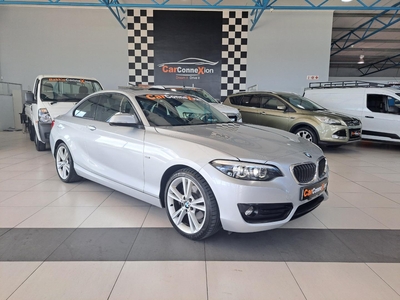 2018 BMW 2 Series 220i Coupe Sport Line Sports-Auto For Sale