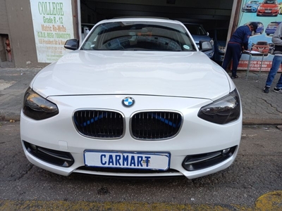 2012 BMW 118i 5-door, White with 109000km available now!