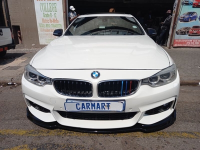 White BMW 420i Gran Coupe M Sport with 51000km available now!