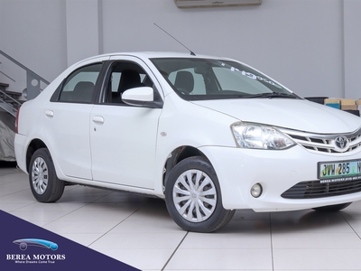 2016 Toyota Etios 1.5 Xs Sedan