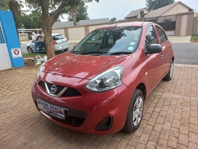 Nissan Micra 1.2 Visia, Red with 70000km, for sale!